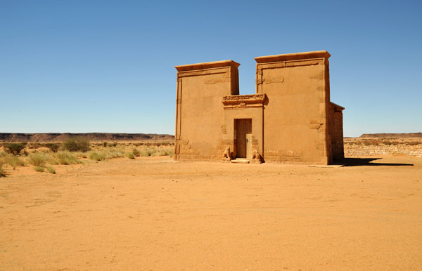 The restored Lion Temple at Musawwarat, ca 230 BC