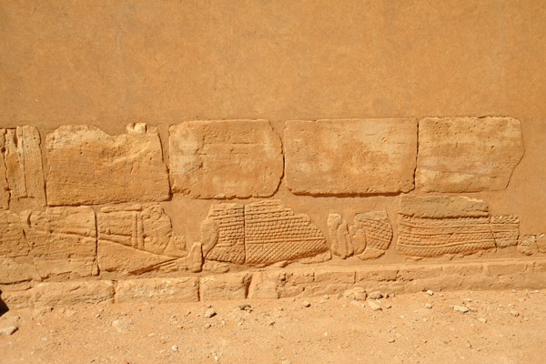 Crocodile relief, Temple of Apedemak (Lion Temple), Musawwarat
