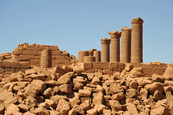 Ruins of the ancient Great Enclosure, Musawwarat