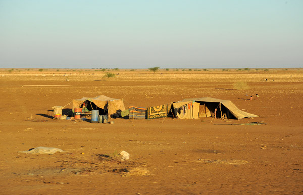 A pair of tents, Eastern Sudan