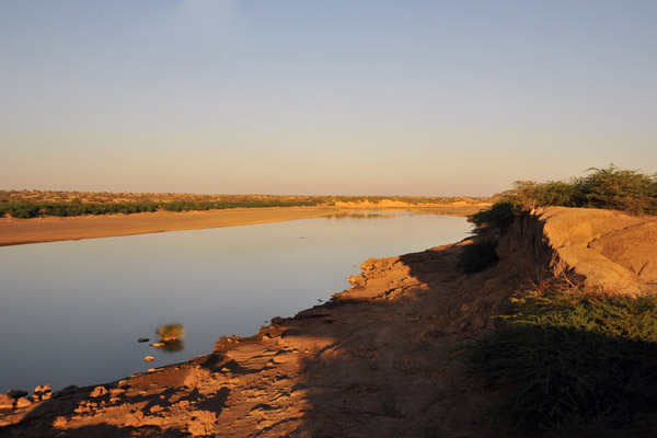 The Atbara River near Khashm el Qirba, Sudan
