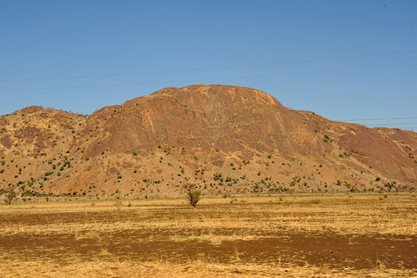 A small mountain ridge  - Jebel Abu Khudud