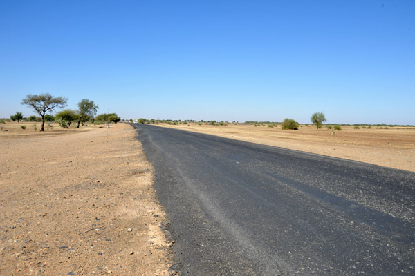 The road leading to Khartoum from Eastern Sudan