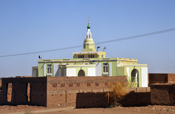 A rather different mosque - Gezira, Sudan