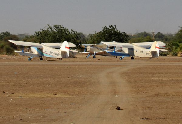 Antonov An-2 biplanes (cropdusters) - Al-Hasaheisa