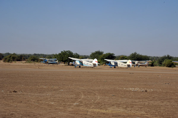 Antonov An-2 biplanes (cropdusters) - Al-Hasaheisa