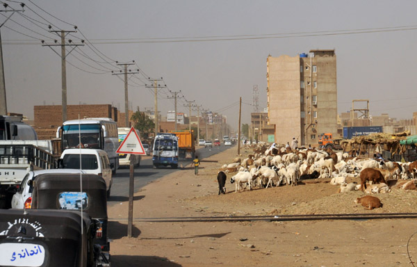 Arriving in Khartoum