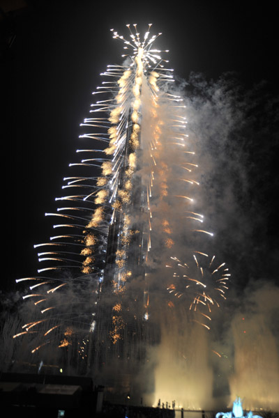 Burj Khalifa Opening Fireworks