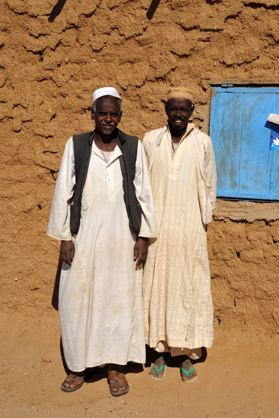 Sudanese men at the Marble Ridge rest area