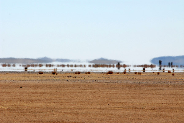 Mirage, Bayuda Desert, Sudan