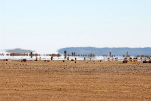 Mirage, Bayuda Desert, Sudan