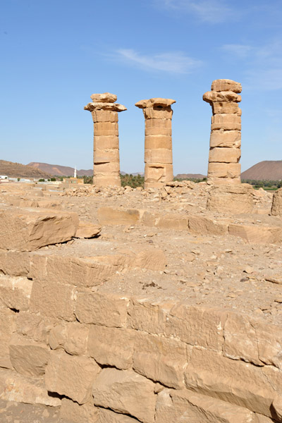 Ruins of the Temple of Aten built by Akhenaten