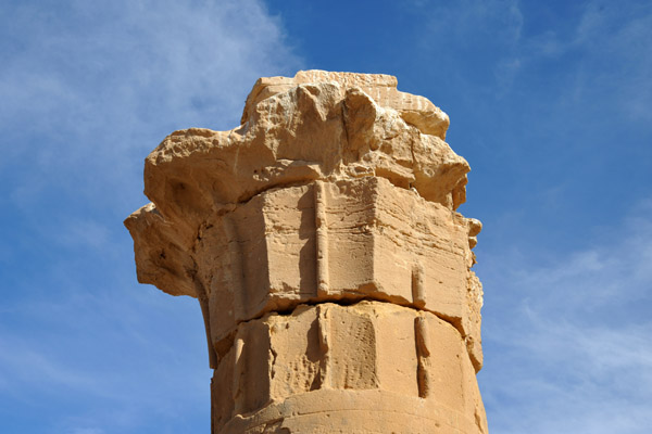 One column of the Temple of Sesibi
