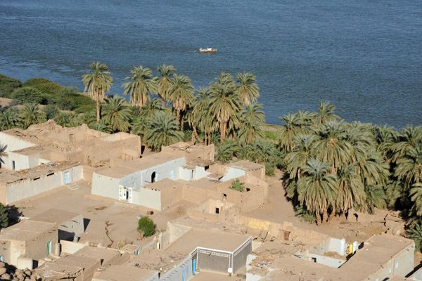 Timeless Nubian village on the banks of the Nile, Sesibi
