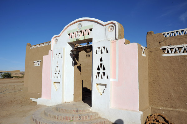 Nubian guesthouse at Sesibi, not yet open in December 2009