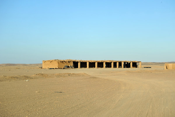 The rest area at the end of Dead Camel Highway