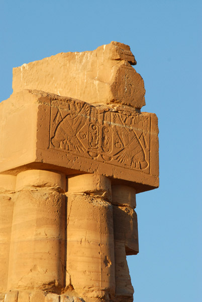 Detail, Temple of Soleb