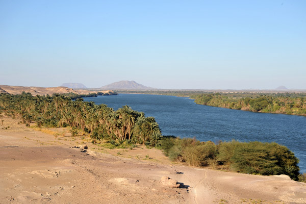 View of the Nile between Sedeinga and Soleb looking north