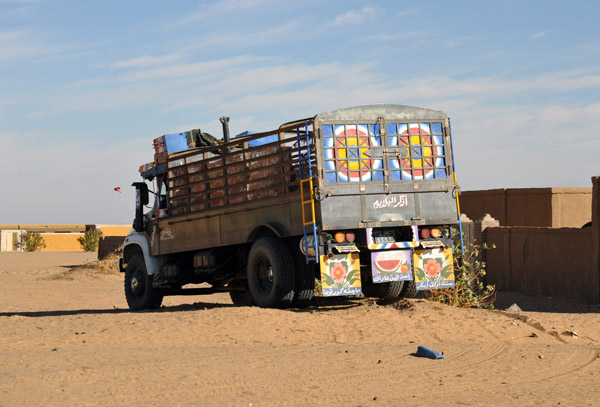 Rugged Sudanese truck serving Northern Nubia