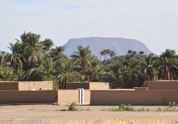 Jabal 'Abri, a prominent mountain on the East Bank of the Nile opposite Sai Island