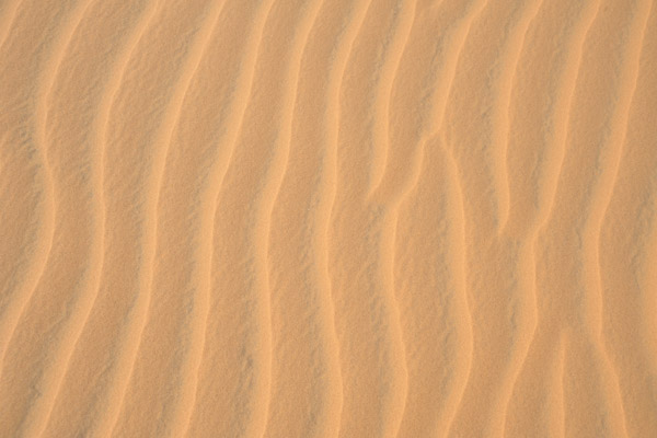 Untouched sand