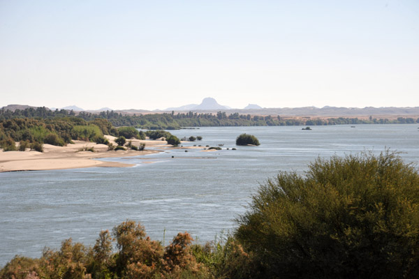 The eastern channel of the Nile passing Sai Island
