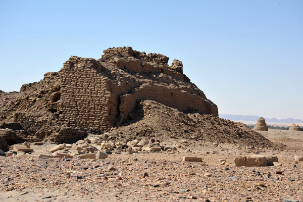 Mudbrick remains of a 16th Century Ottoman fort