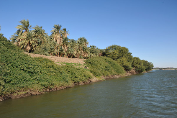 West Bank of the Nile at the New Delgo Ferry Landing