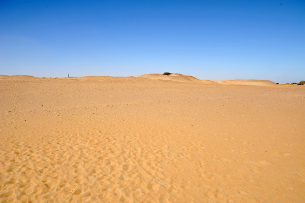 The desert at Kawa, Northern Sudan