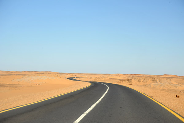 The new road from Dongola to Karima