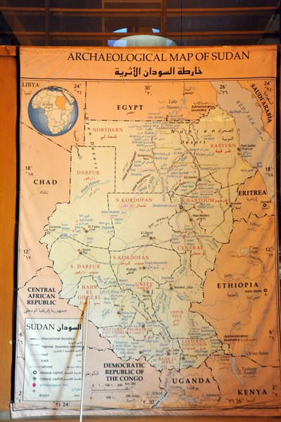 Archaeological Map of Sudan