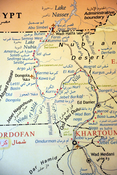Archaeological Map of the Nile Valley of Northern Sudan