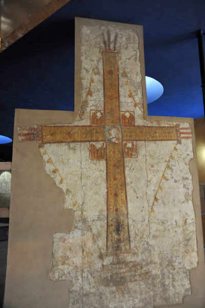 Late 10th Century Cross (Maiestas Crucis) from the cathedral of Faras