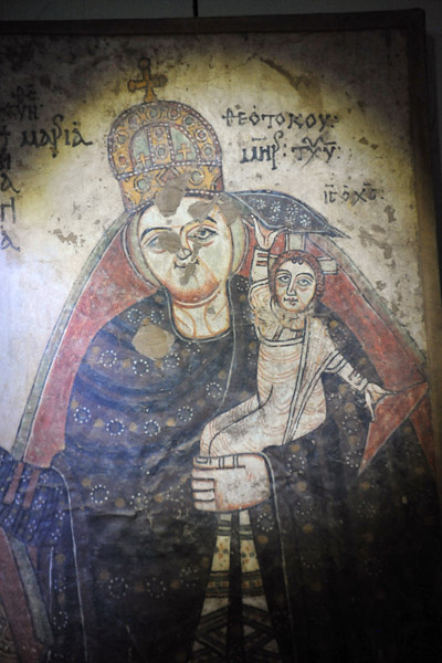 Late 10th Century Virgin Mary, Petros Cathedral, Faras