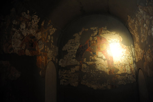 Decorations from the western wall of the late 10th Century church of Sonqi Tino