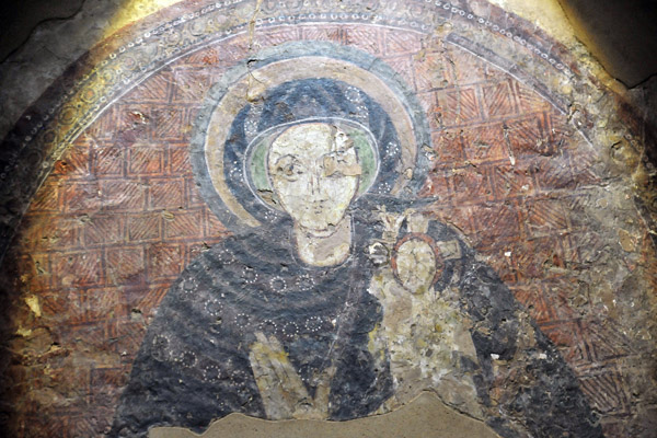 Mary and Child, early 11th Century, Petros Cathedral, Faras