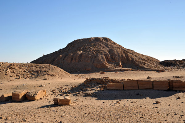 Weathered pyramid at El Kurru