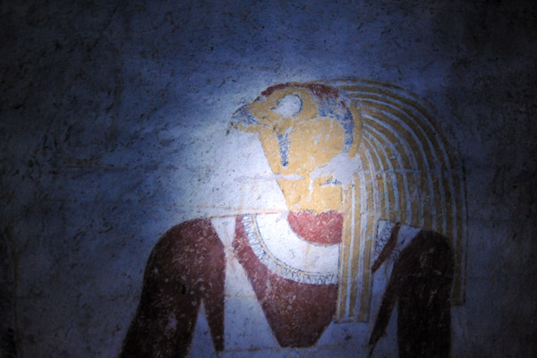 Tomb of Qalhata with its well-preserved tomb paintings, El Kuru