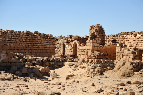 Deir Ghazali - ruins of a Coptic monastery