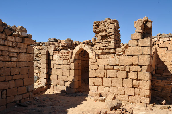 Monastery of Ghazali - built of stone rather than mudbrick