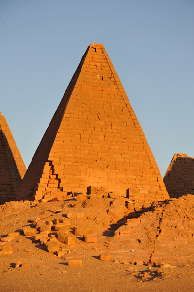 Pyramids of the Royal Cemetery at Karima