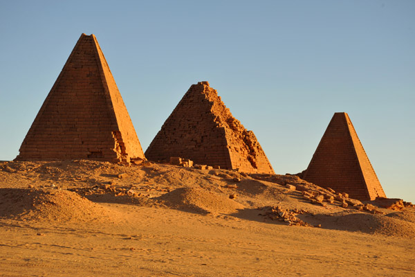 Royal Cemetery at Karima (northern pyramid group)
