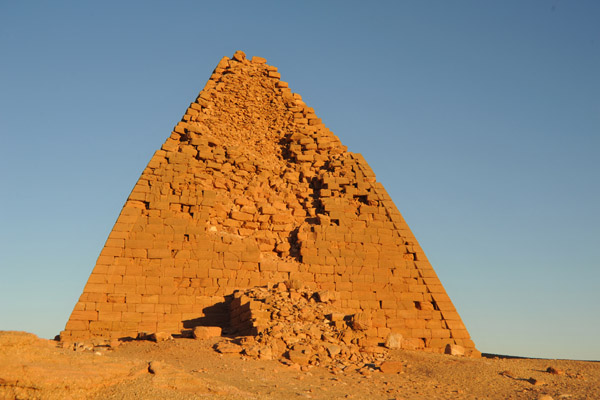Early morning at the Barkal Pyramids