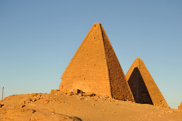 Royal Cemetery, Barkal Pyramids (northern group), Karima