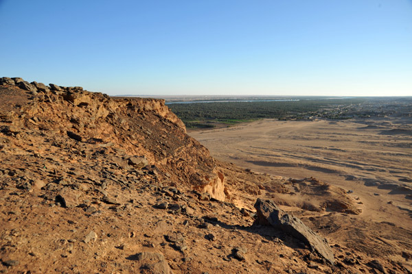 The northwestern face of Jebel Barkal