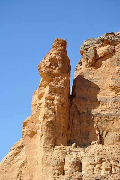Pinnacle of Jebel Barkal, a significant feature of the Holy Mountain