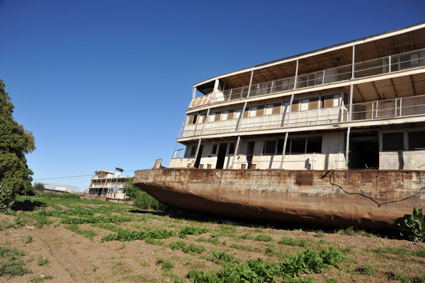Abandoned Nile Steamer, Karima