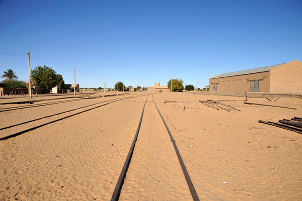 Sudan Railways no longer serves the spur line to Karima