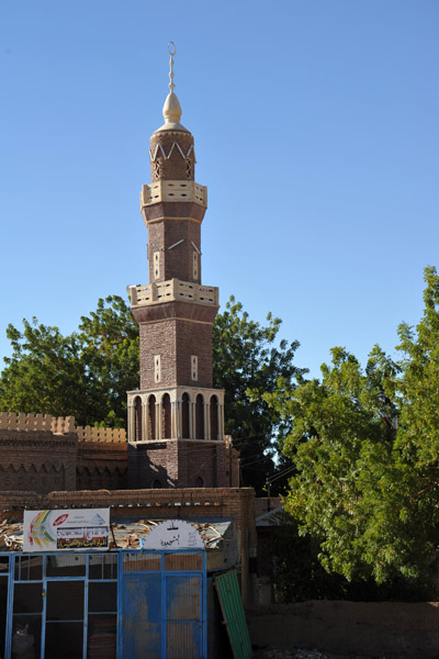 Mosque across from Karima Station