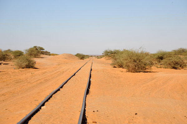 Sudan Railroad passing the Royal City, Mero